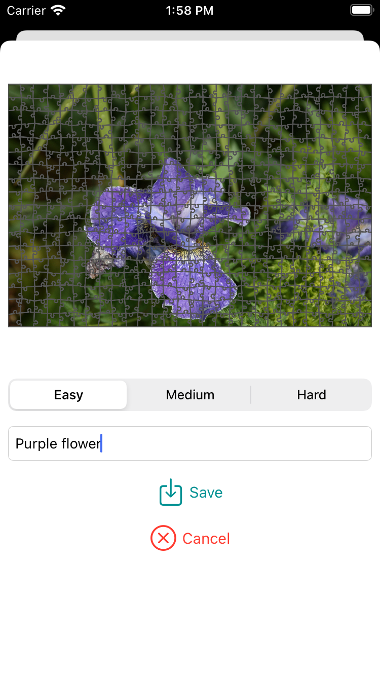 Create a new puzzle Create a new puzzle page