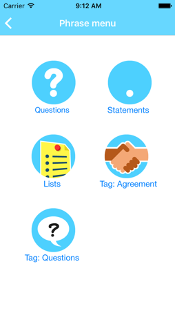 Common phrase types Common phrase types